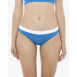 Bas de maillot de bain femme turquoise en matière synthétique pour la natation