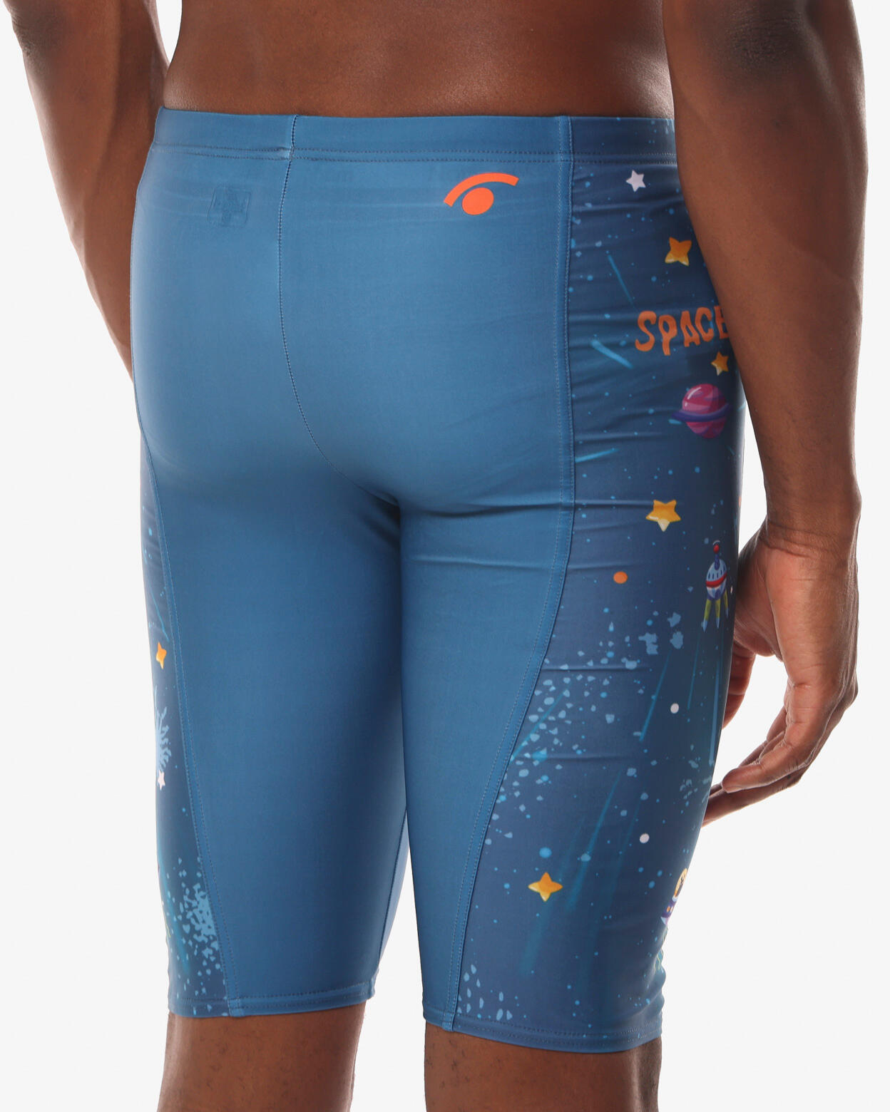 costume  blu da uomo in mat. sintetico da nuoto 4/5