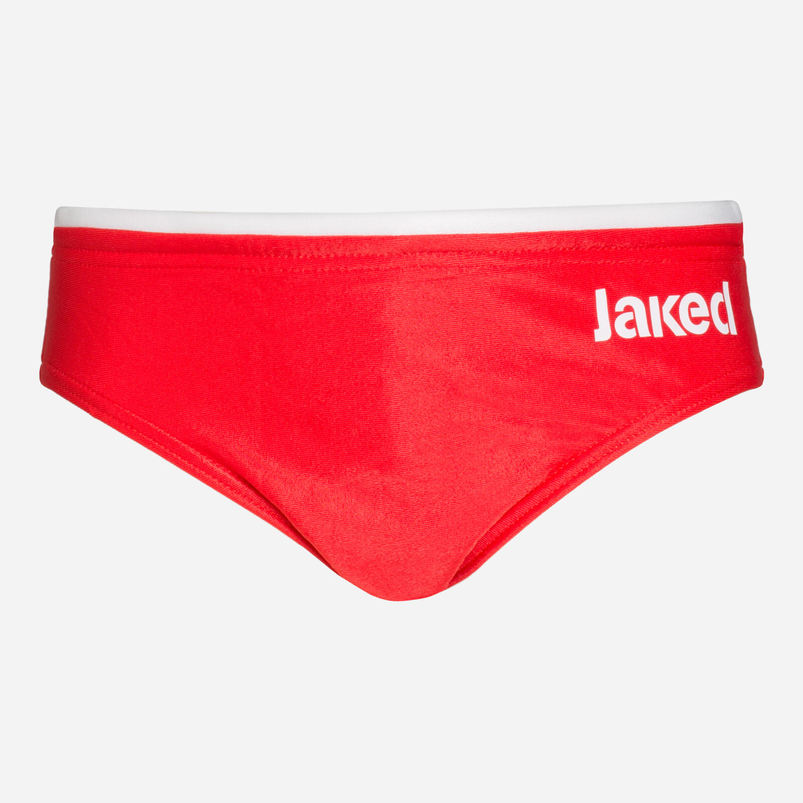 Jaked - Maillot De Bain Synthétique Rouge Pour Enfant - Slip De Bain - Rouge - 4 - Decathlon