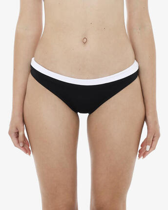 Bas de maillot de bain femme turquoise en matière synthétique pour la natation