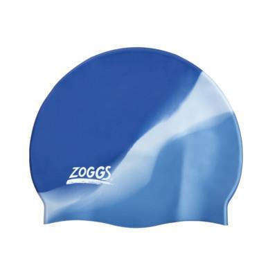ZOGGS Zoggs Multi Colour Swim Cap - Blue/Silver