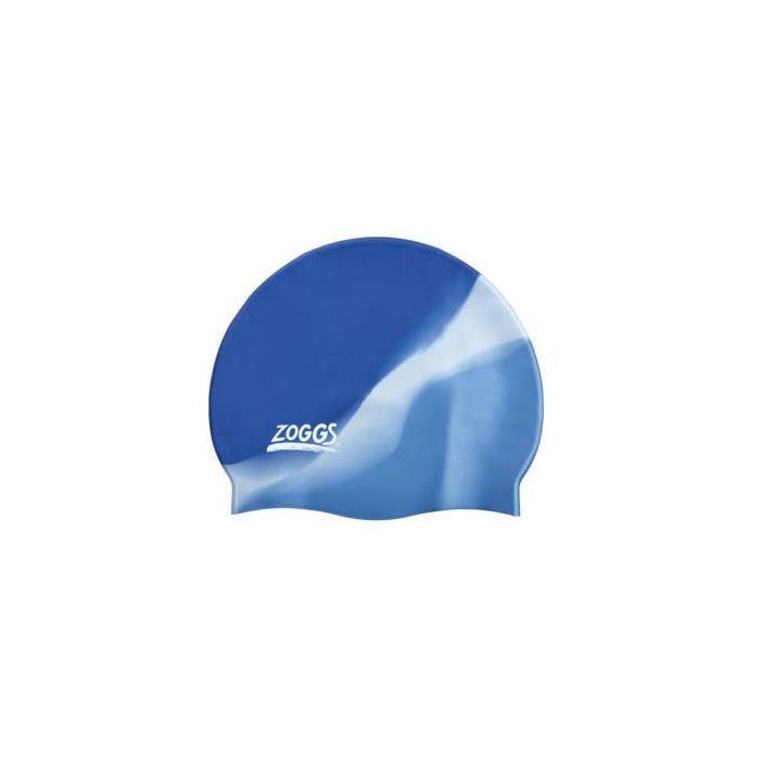 Zoggs Badekappe in verschiedenen Farben – Blau/Silber 3/4