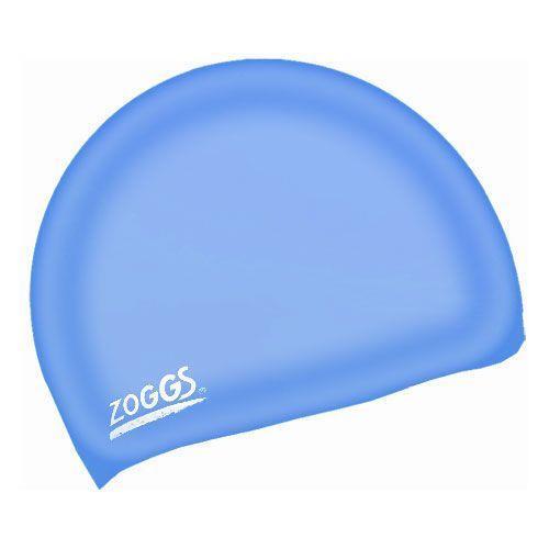 ZOGGS Zoggs Junior Silicone Swim Cap Light Blue