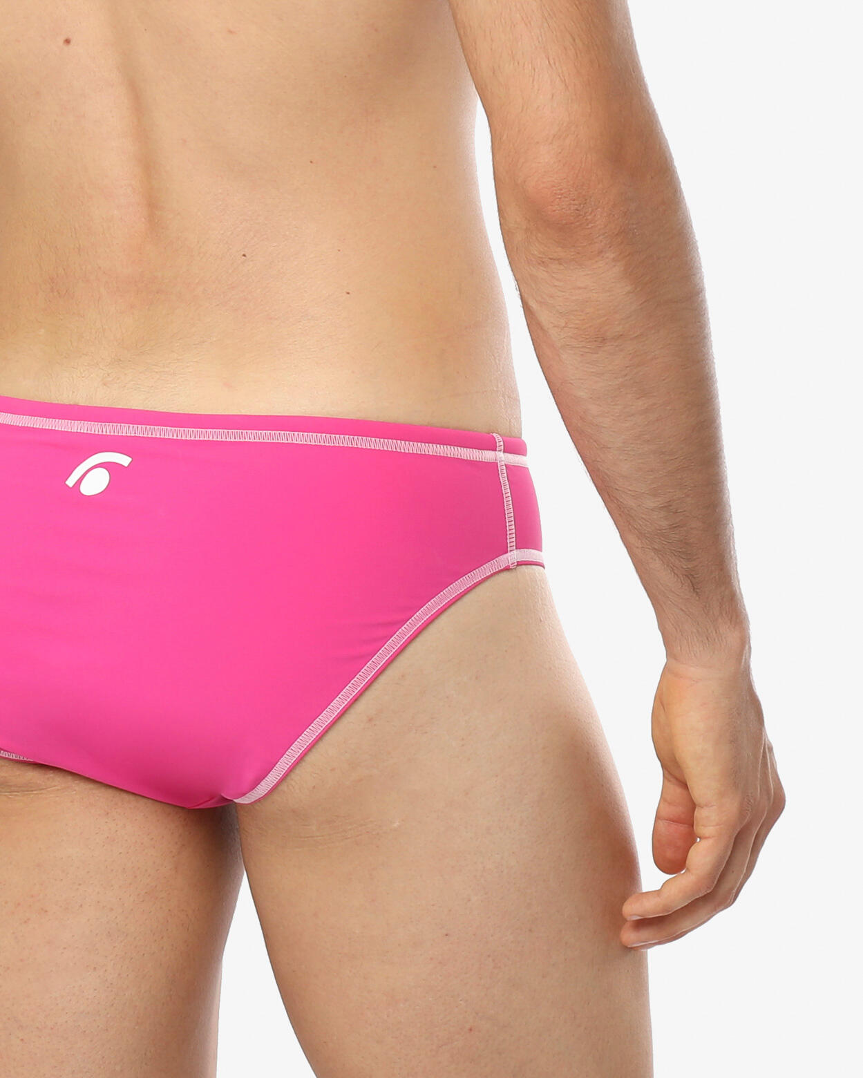 costume  fuxia da uomo in mat. sintetico da nuoto 4/5
