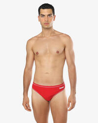 Maillot de bain synthétique bleu marine pour homme