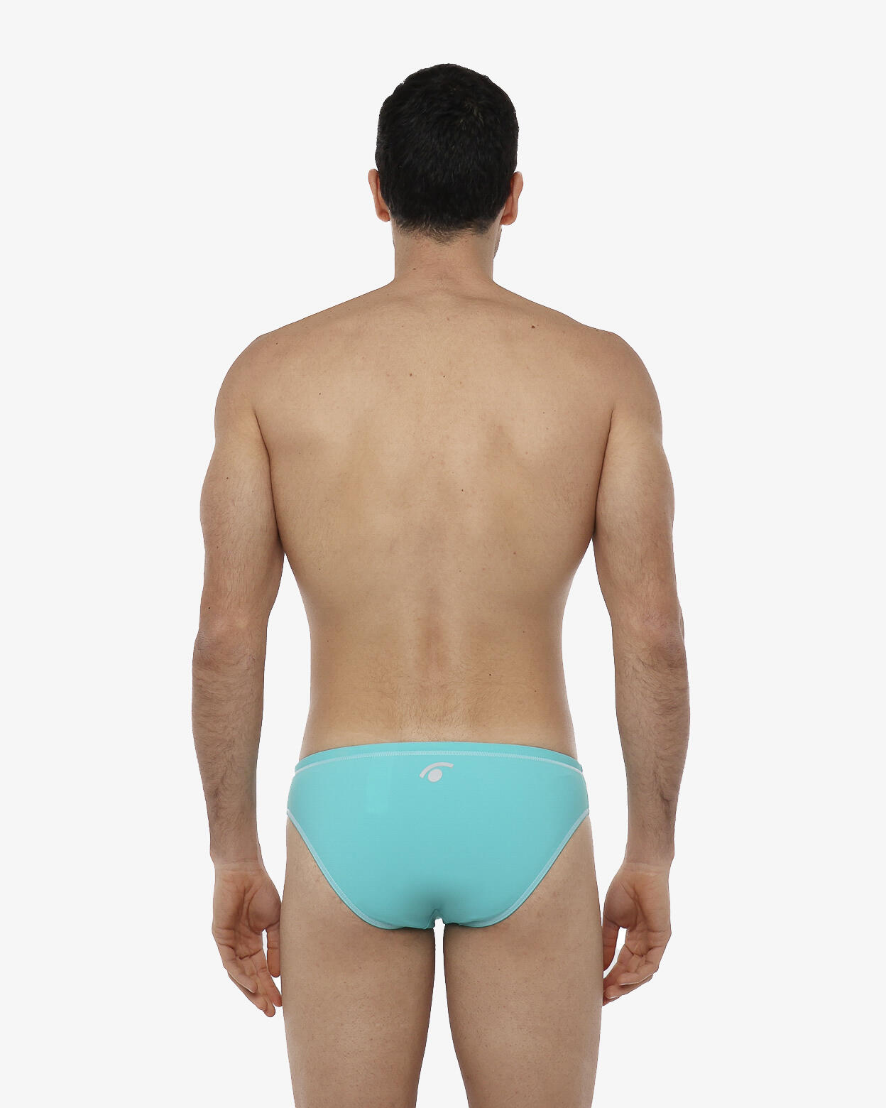 costume  verde acqua da uomo in mat. sintetico da nuoto 2/5