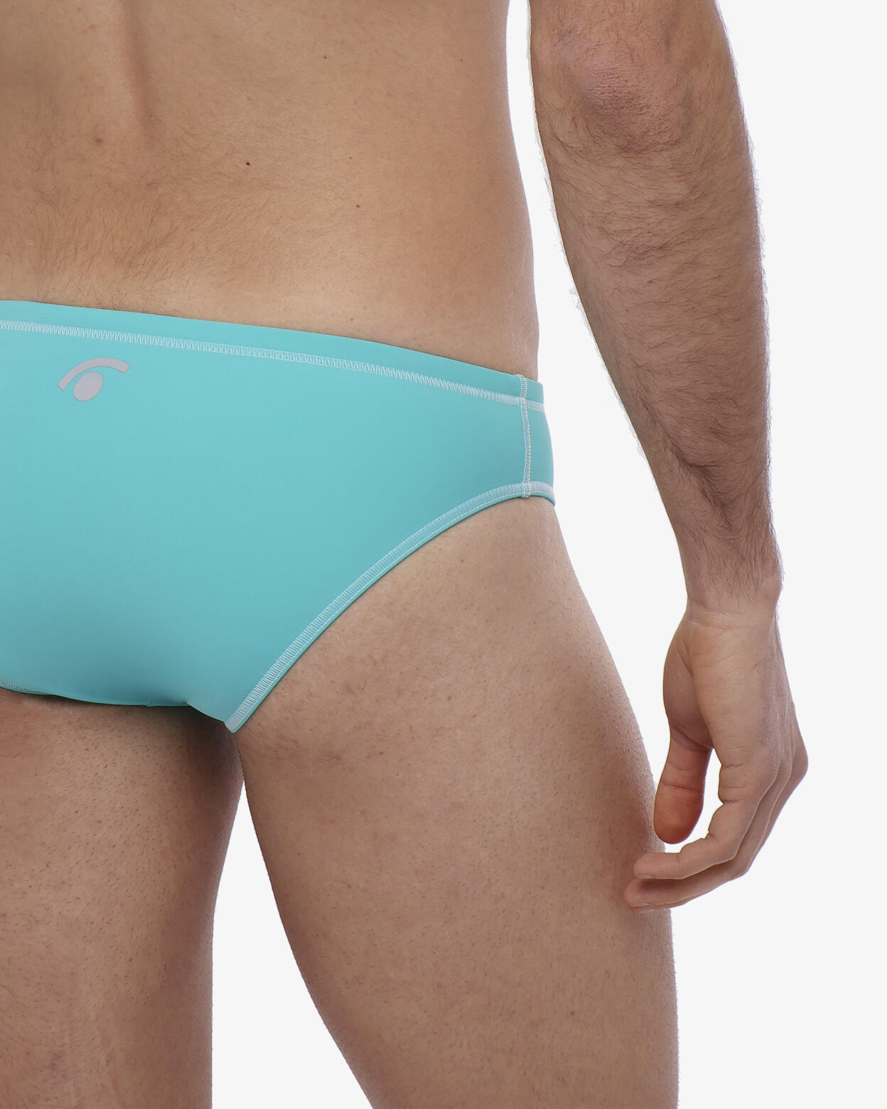 costume  verde acqua da uomo in mat. sintetico da nuoto 4/5