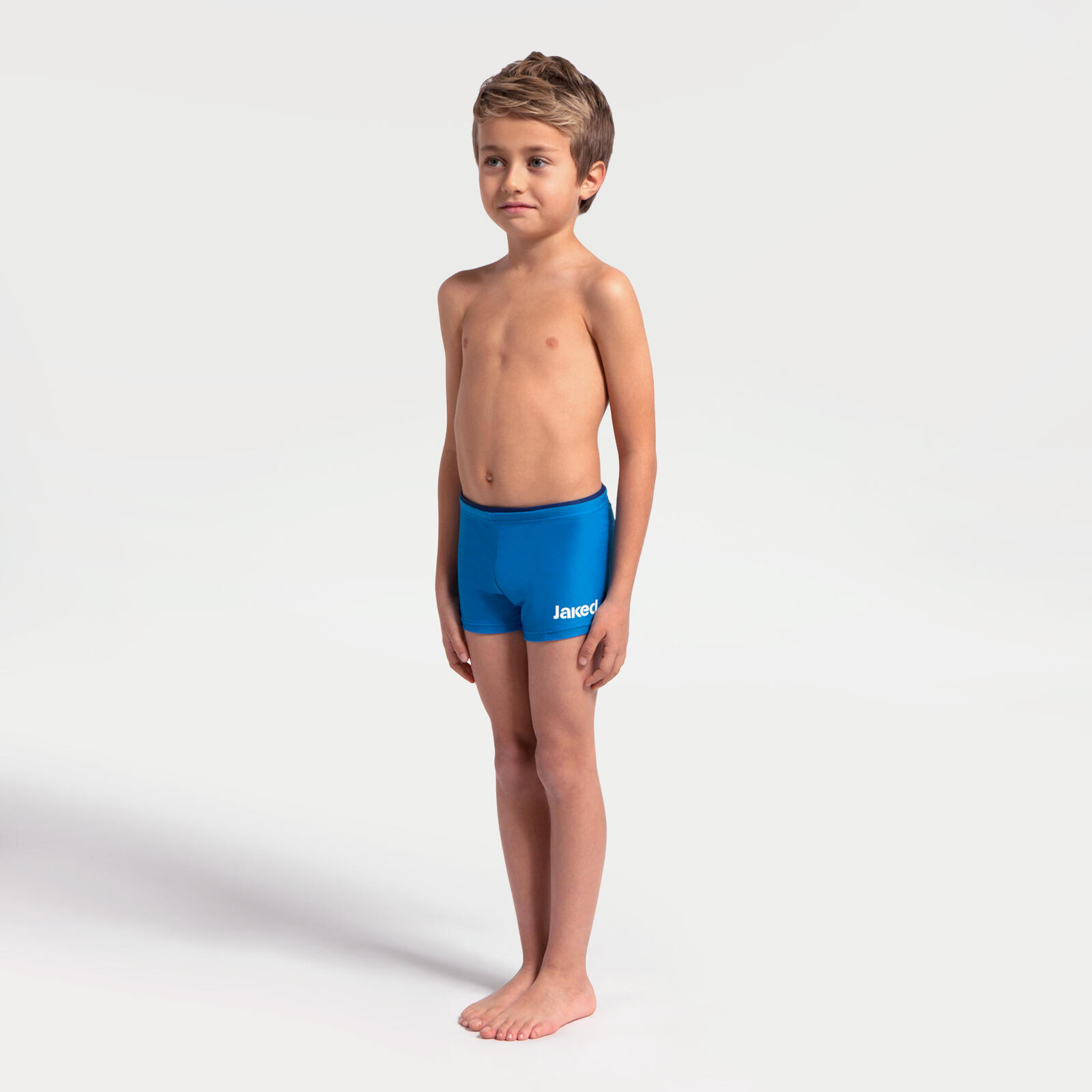 JAKED Königsblauer Synthetik-Badeanzug für Kinder