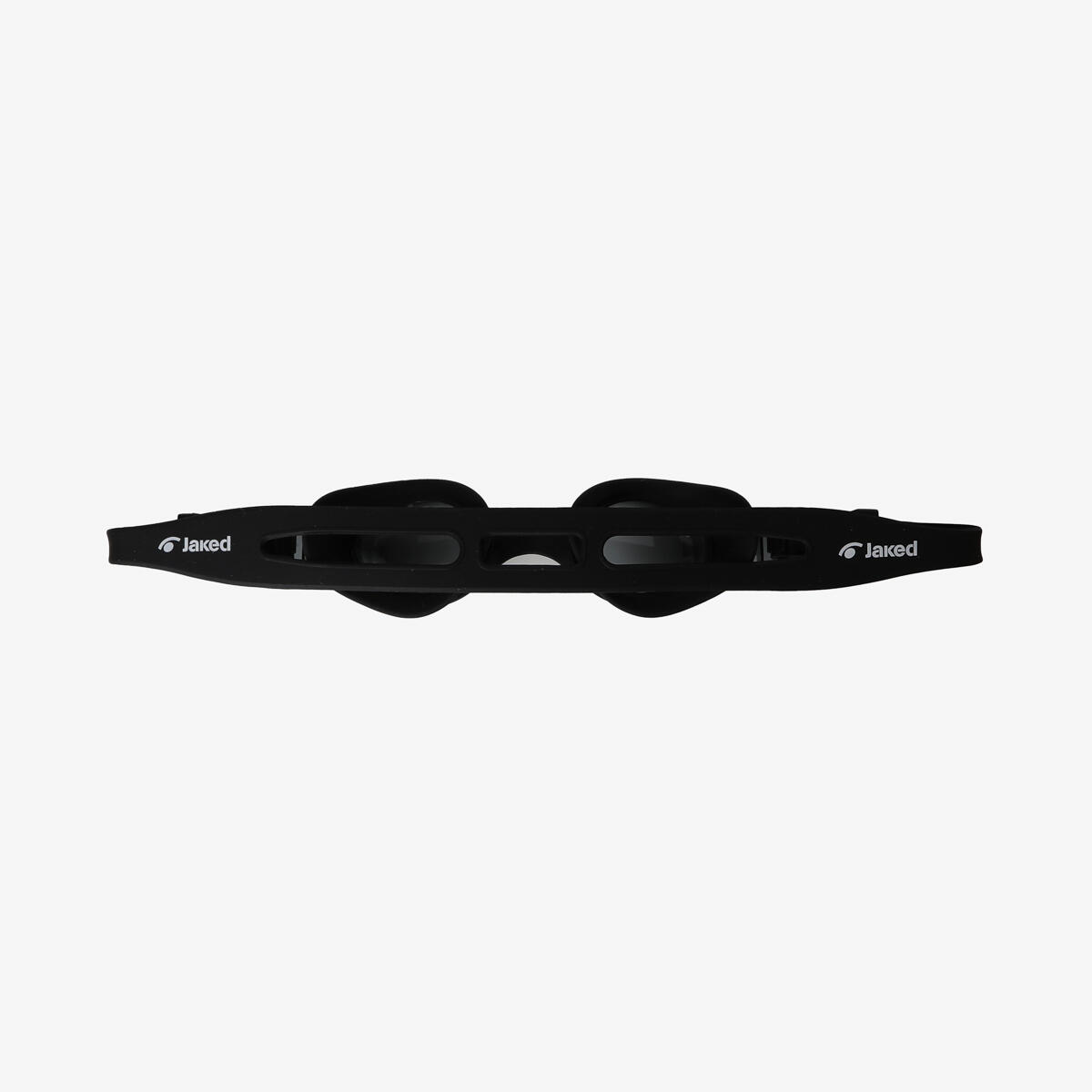 Gafas de natación sintéticas negras para niños y niñas. 2/3