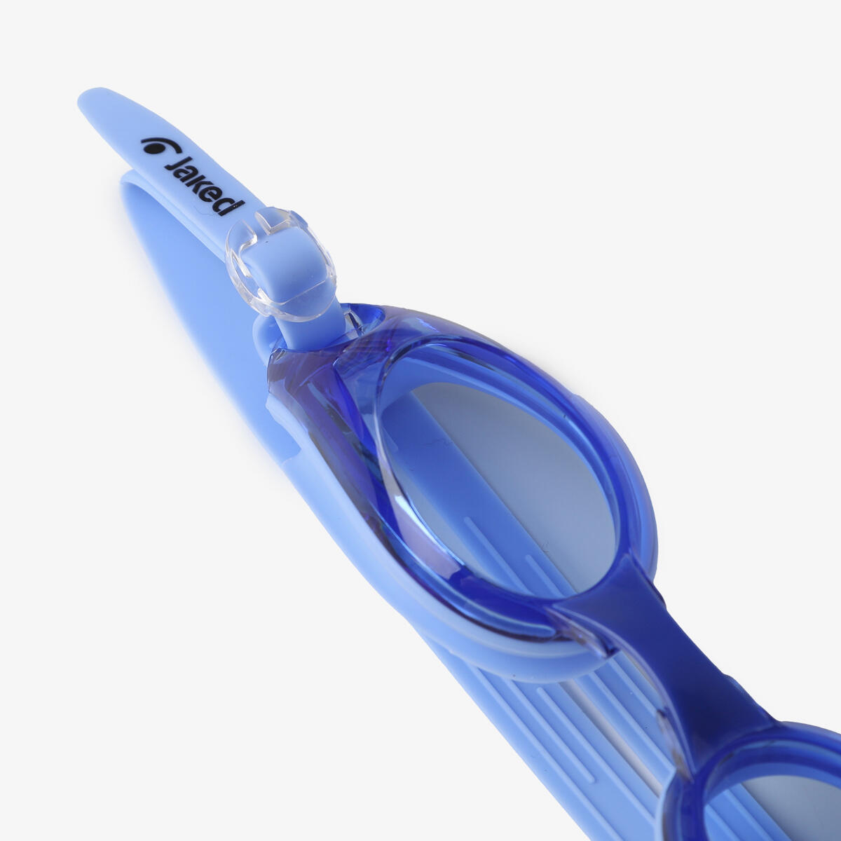 Gafas de natación sintéticas azules para hombre y mujer. 3/4