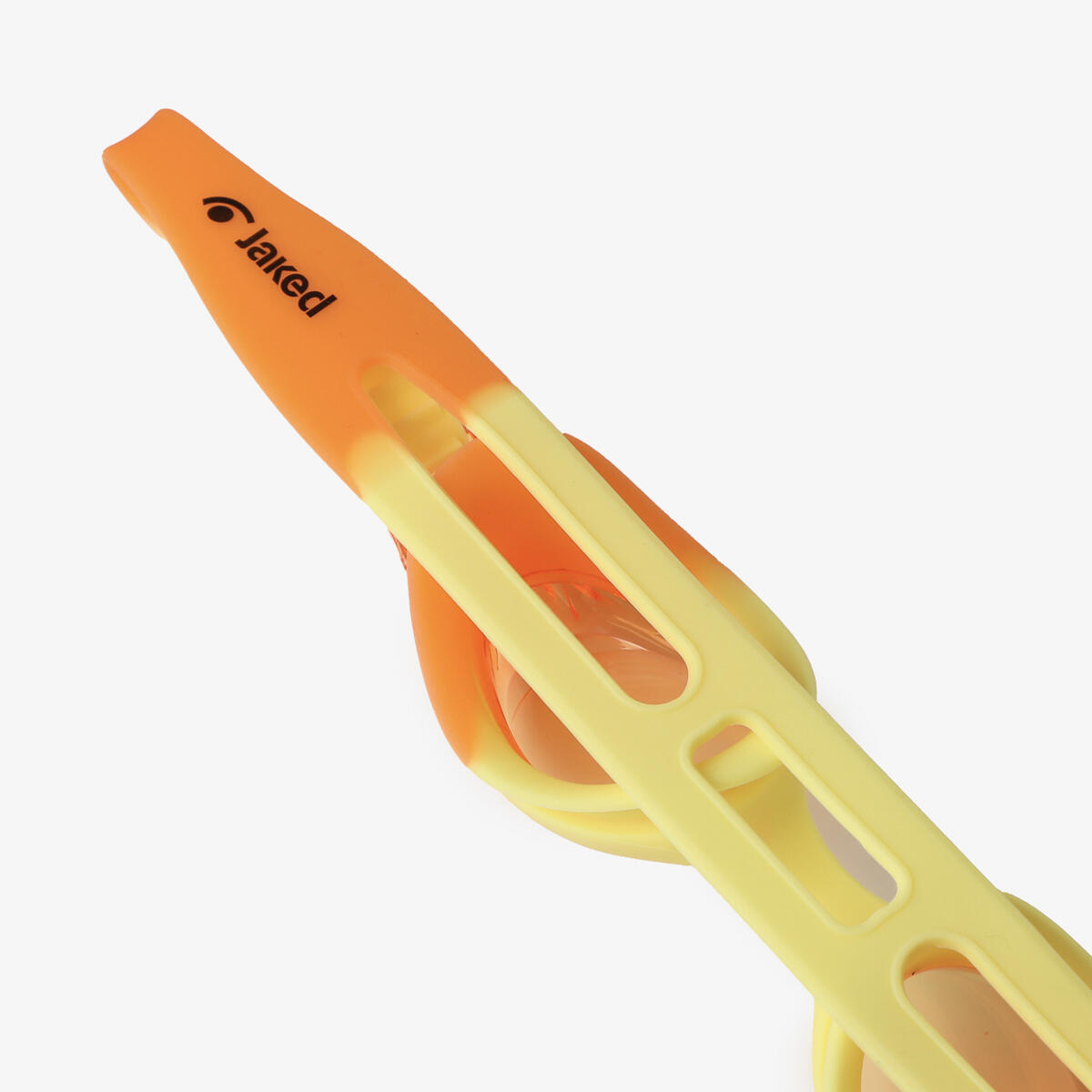 Gafas de natación sintéticas de color naranja para niños y niñas. 3/3