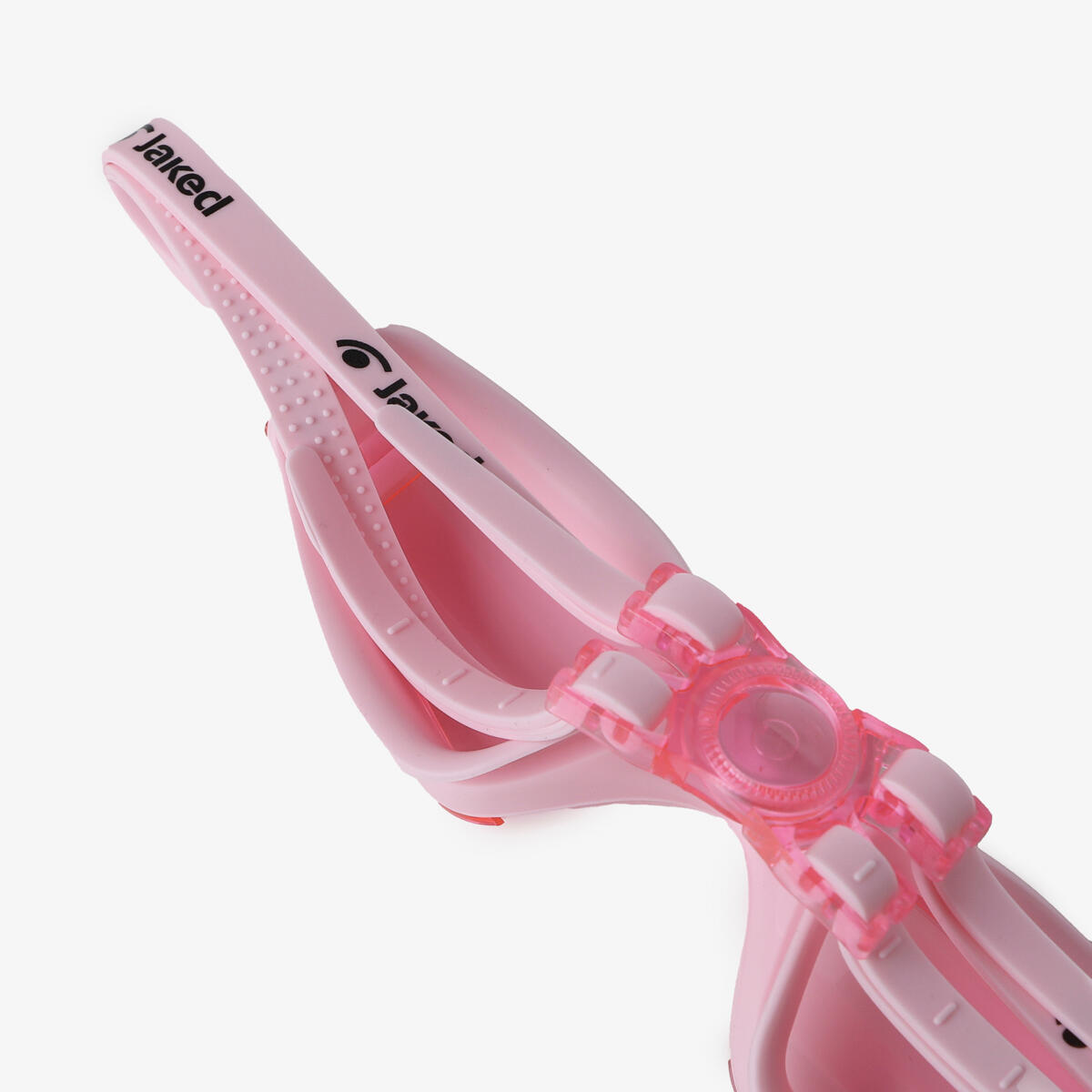 Gafas de natación sintéticas rosas para niños y niñas. 3/3
