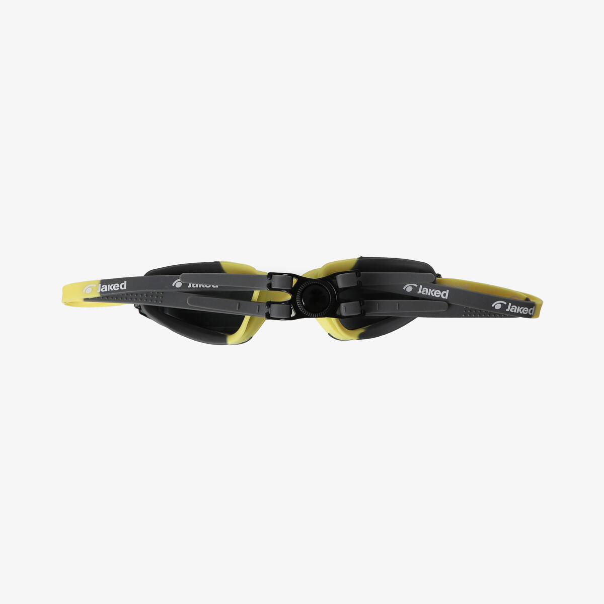 Gafas de natación sintéticas amarillas para niños y niñas. 2/3