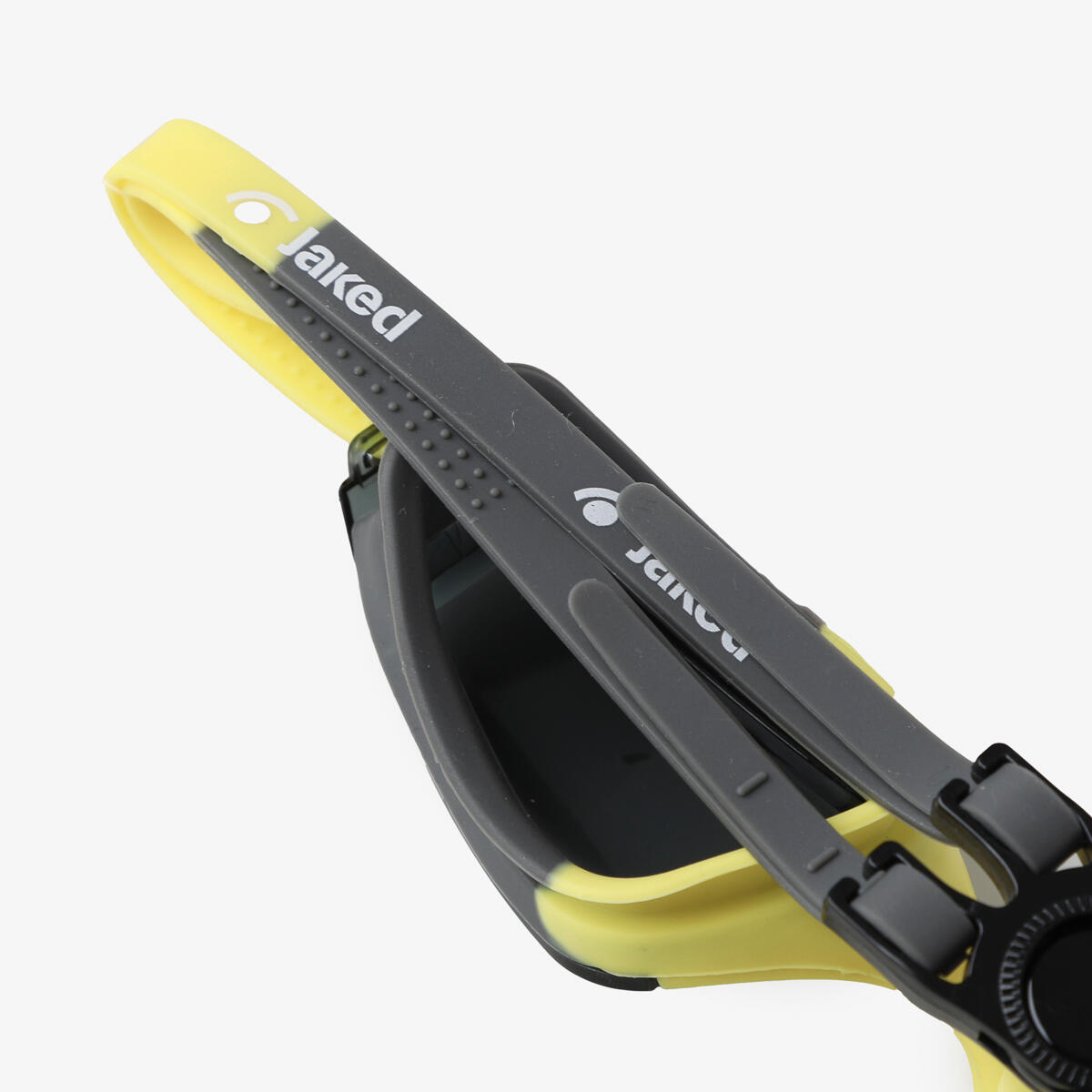Gafas de natación sintéticas amarillas para niños y niñas. 3/3