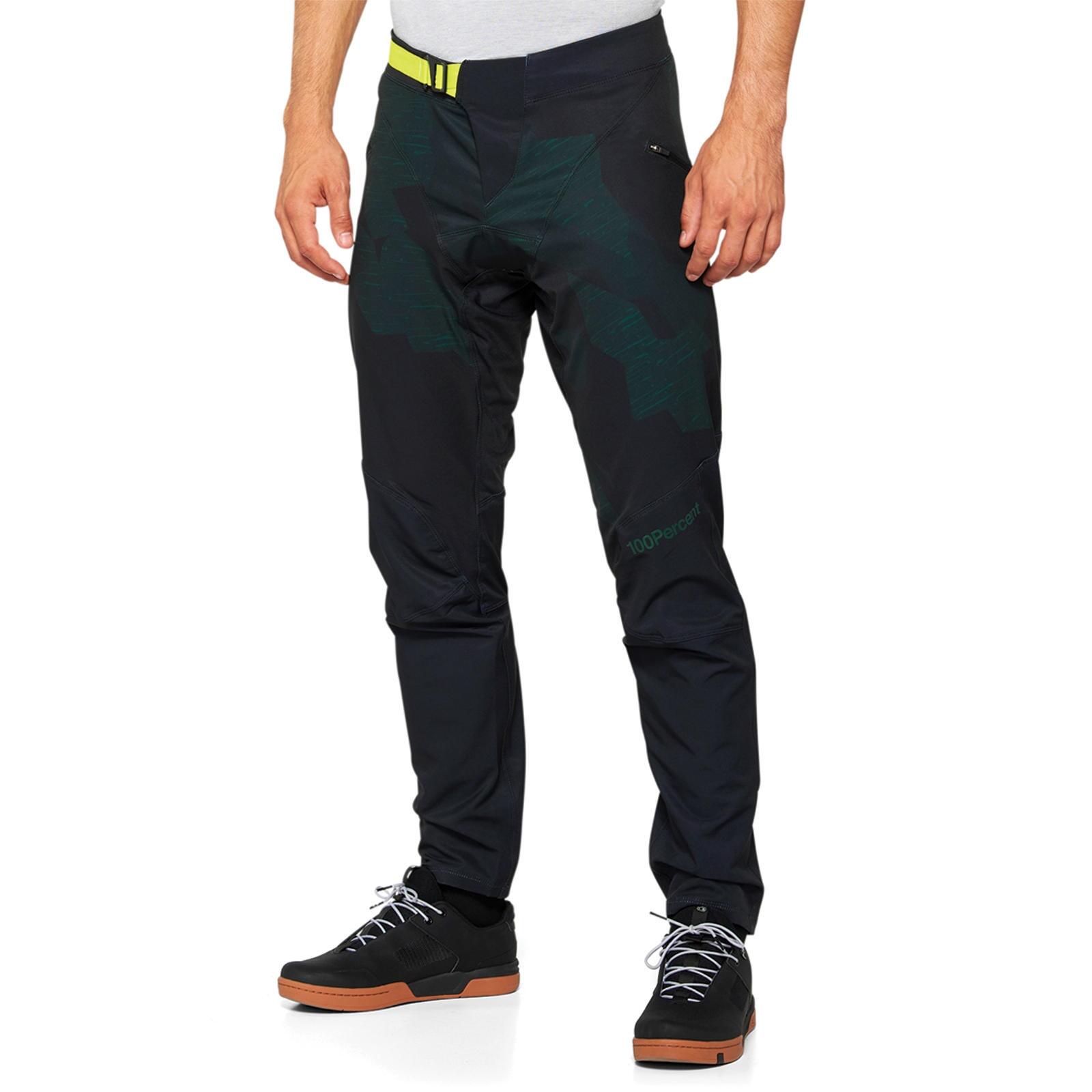 100% - Pantalon 100% Airmatic Le - Collant De Vélo - Marron|noir|vert - 42 M/l - Decathlon
