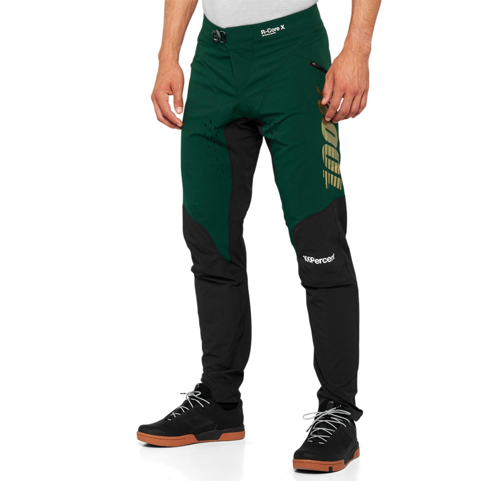 100% Pantaloni R-Core X LE - verde bosco
