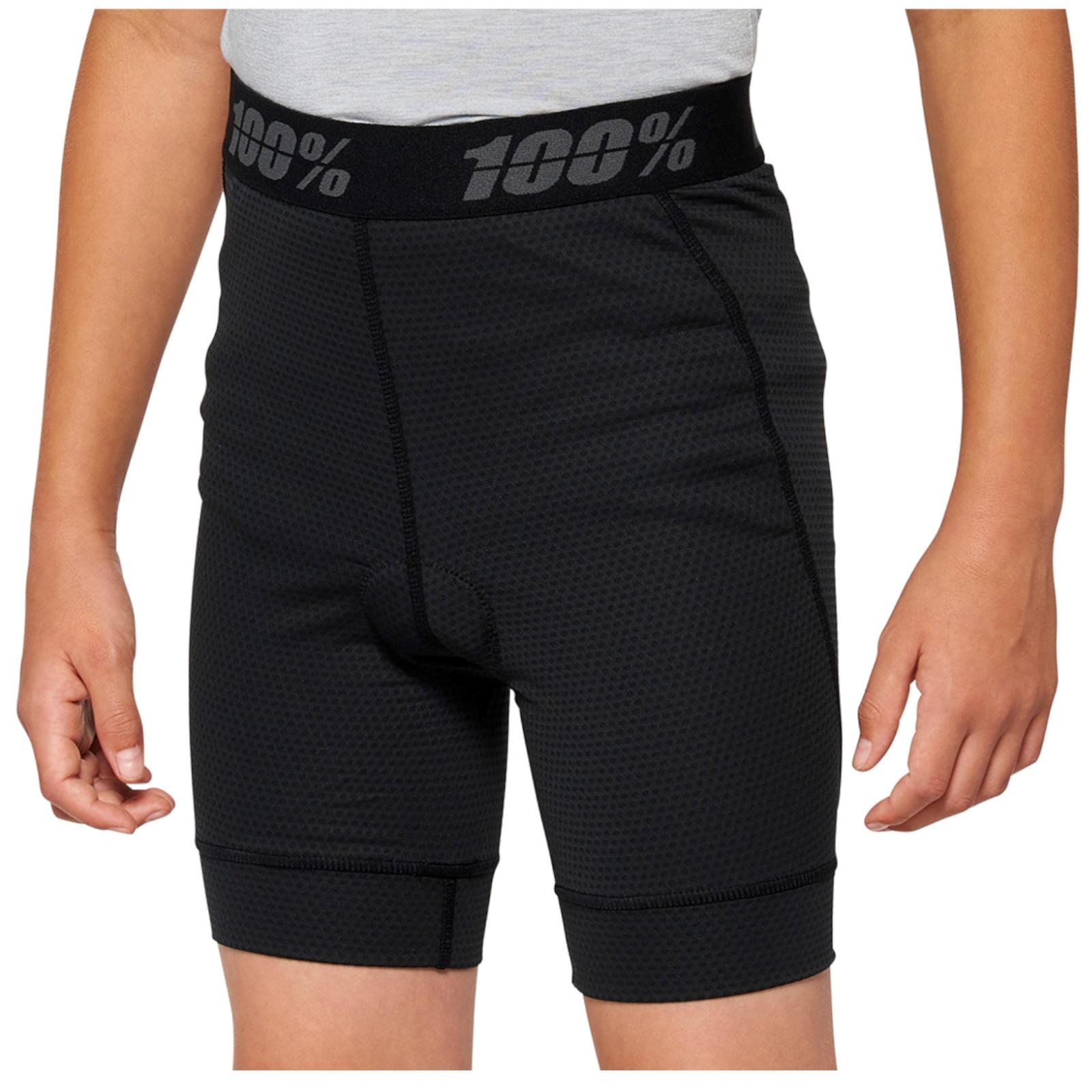 100% - Short Fille 100% Ridecamp Liner - Short De Vélo - Noir - 10 À 12 Ans - Decathlon
