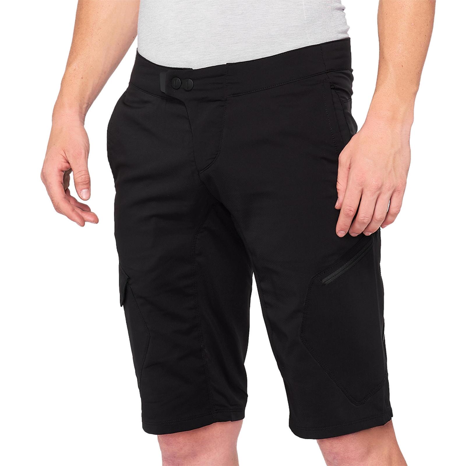 100% Ridecamp Short - Zwart