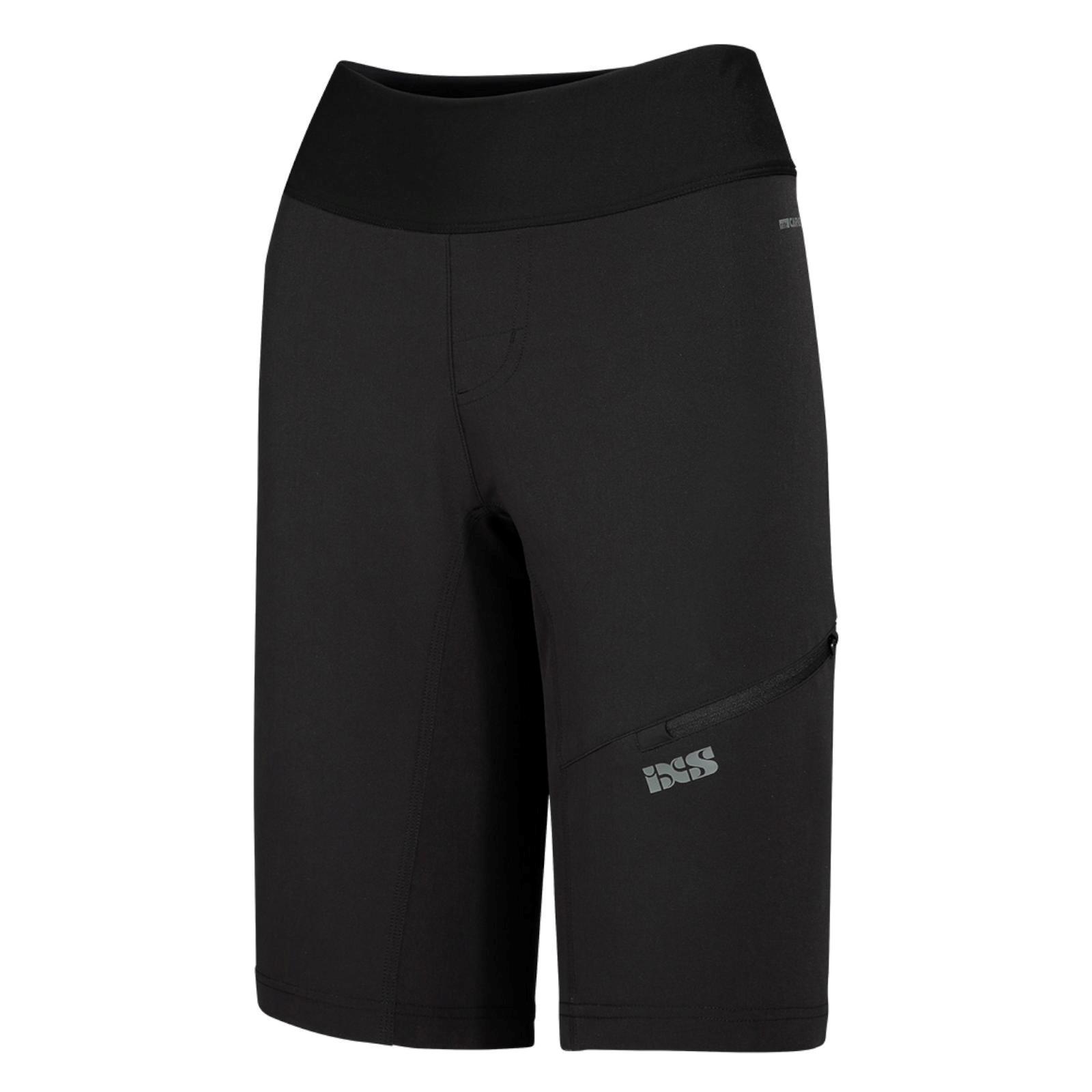 Ixs - Short Carve Hip-hugger Femme - Noir - Short De Vélo - Noir - 38 S - Decathlon