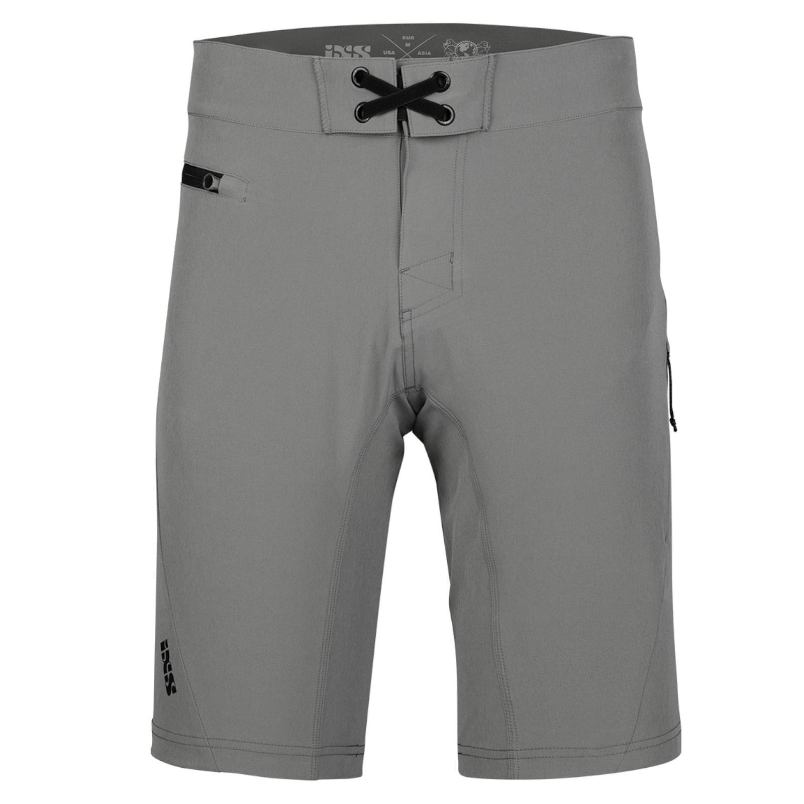 Ixs - Flow Xtg Kids Short Graphite - Cuissard De Vélo - Gris - 6 À 8 Ans - Decathlon