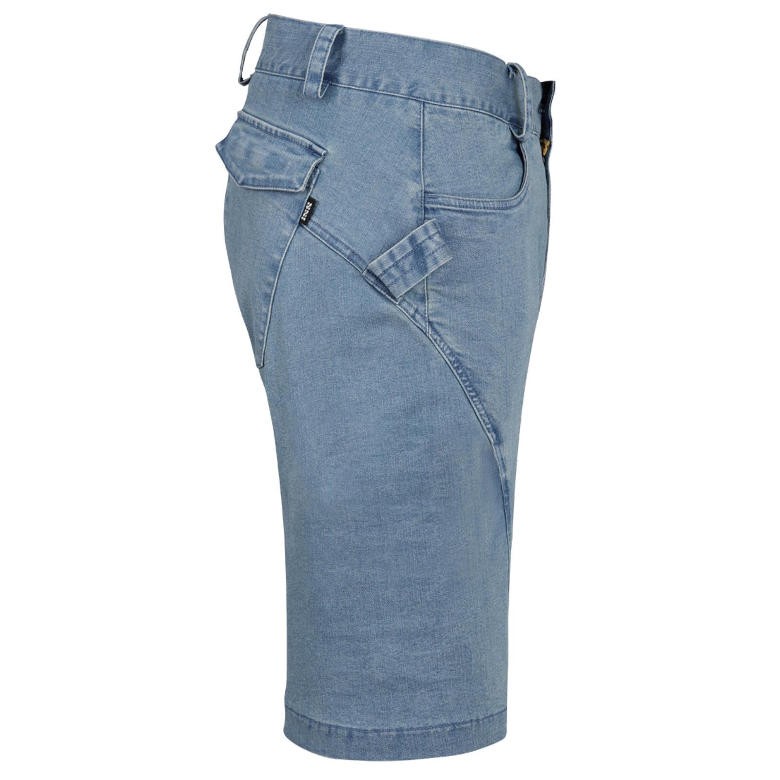 Carve Digger Organic Denim Shorts - Washed Blue 2/7