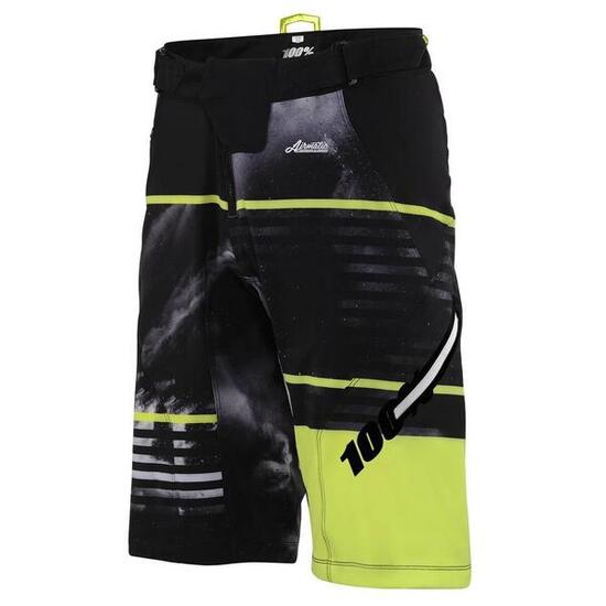 100% Herren Kurze Fahrradhose Airmatic Dusted Enduro Trail Short