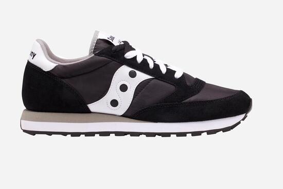 Baskets Saucony Jazz Original - Homme - Suède et nylon - Blanc/noir