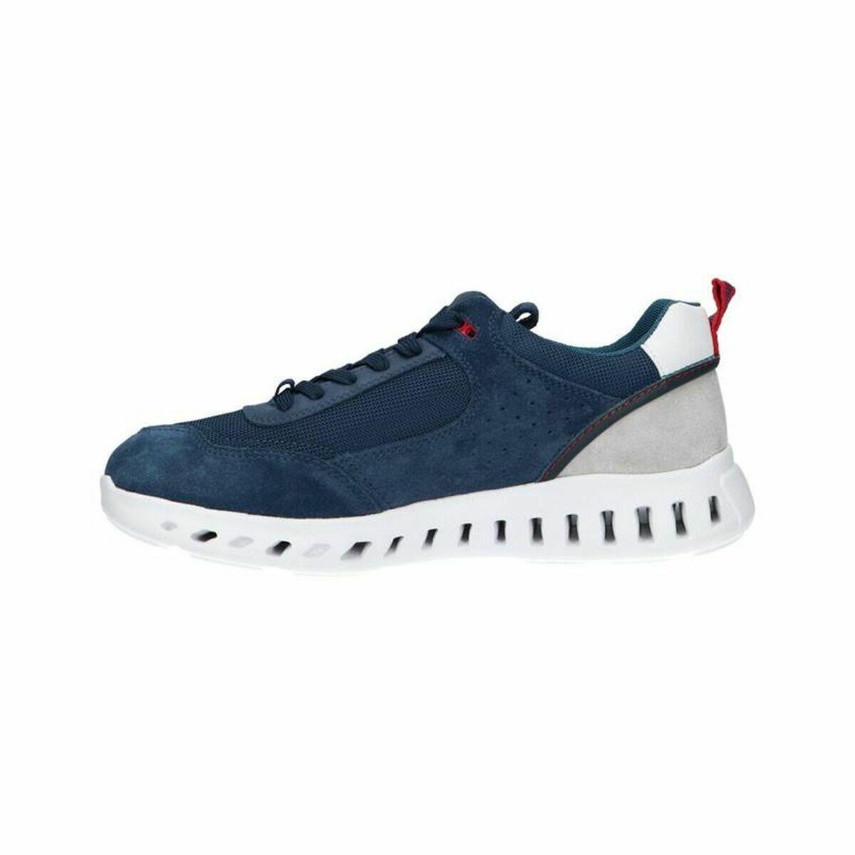 Scarpe da Tennis Casual Uomo Geox Outstream Blu Marino 2/5