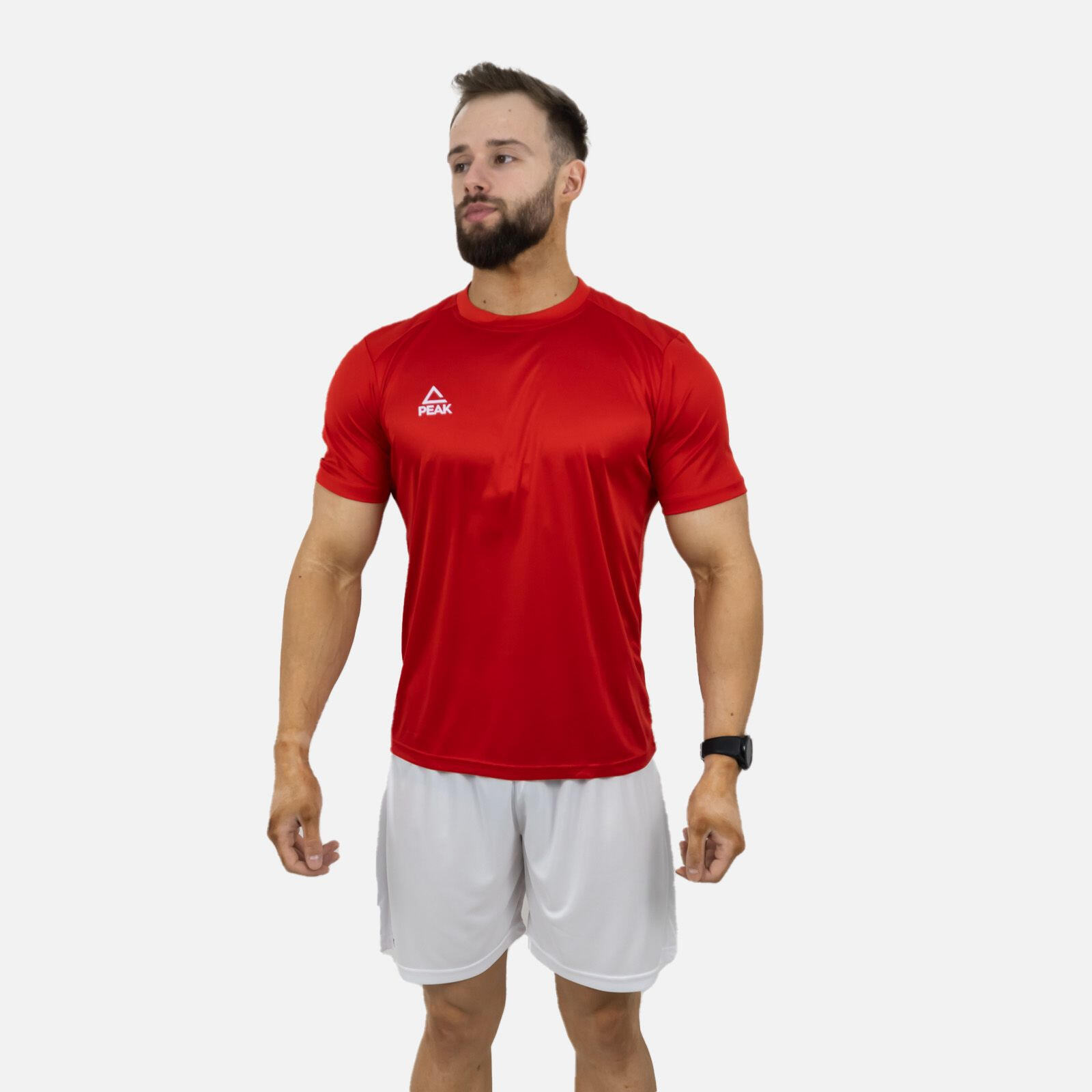 Tricou  tehnic  Peak Rosu