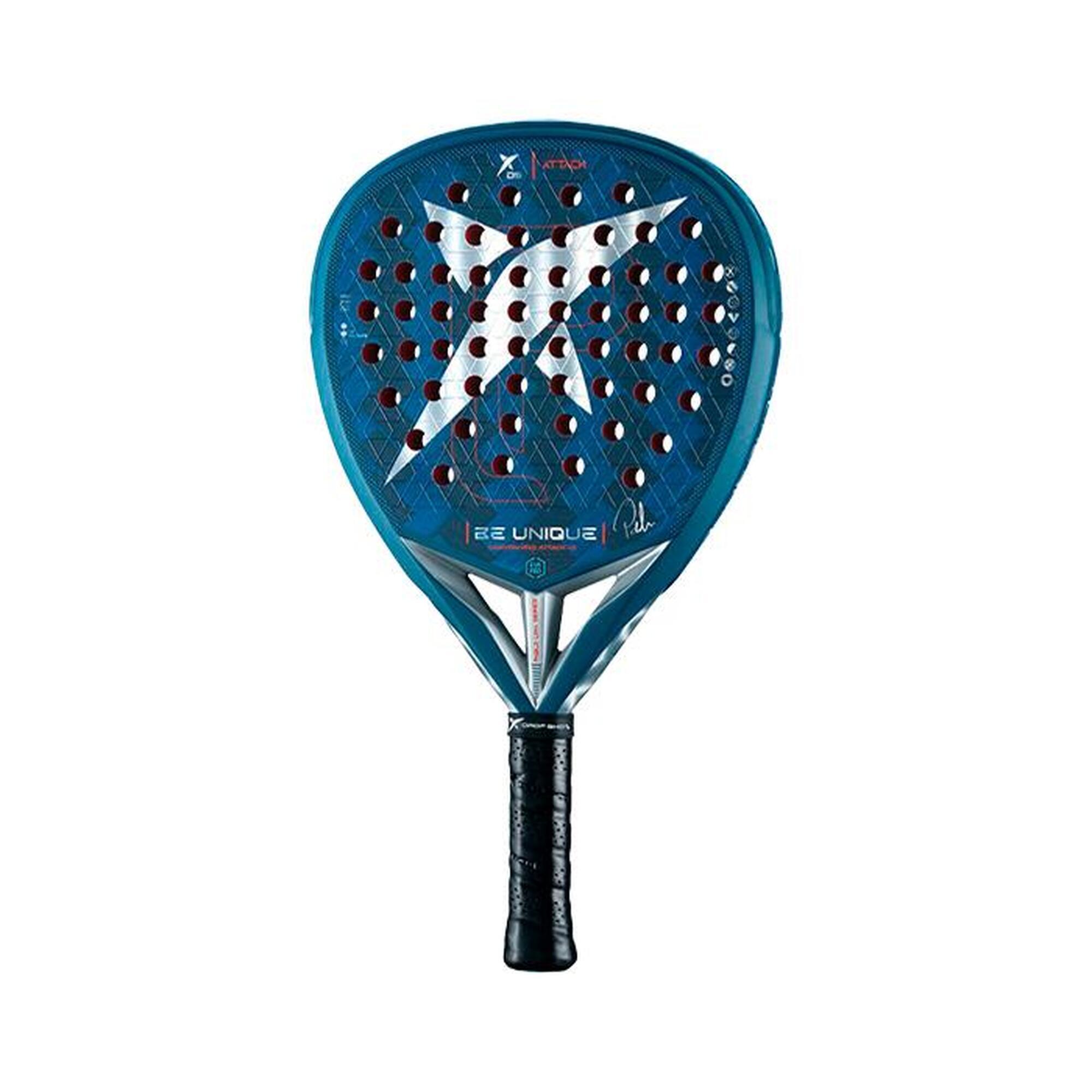 Drop Shot - Raquette Canyon Pro Attack 1.0 - Raquette De Padel - Blanc|gris|noir - No Size - Decathlon
