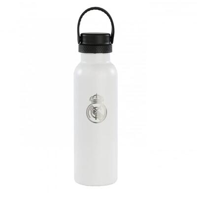 Real Madrid borraccia termica bottiglia 600 ml bianca