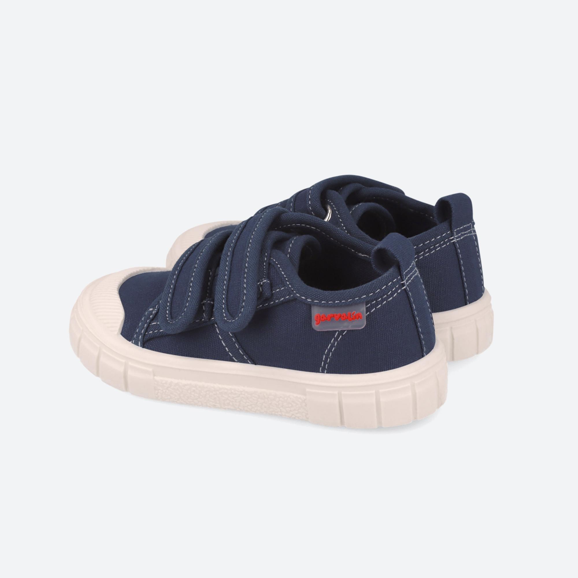Zapatillas Barefoot Niños Garvalín 252381A Azul marino Cierre Adherente 3/7