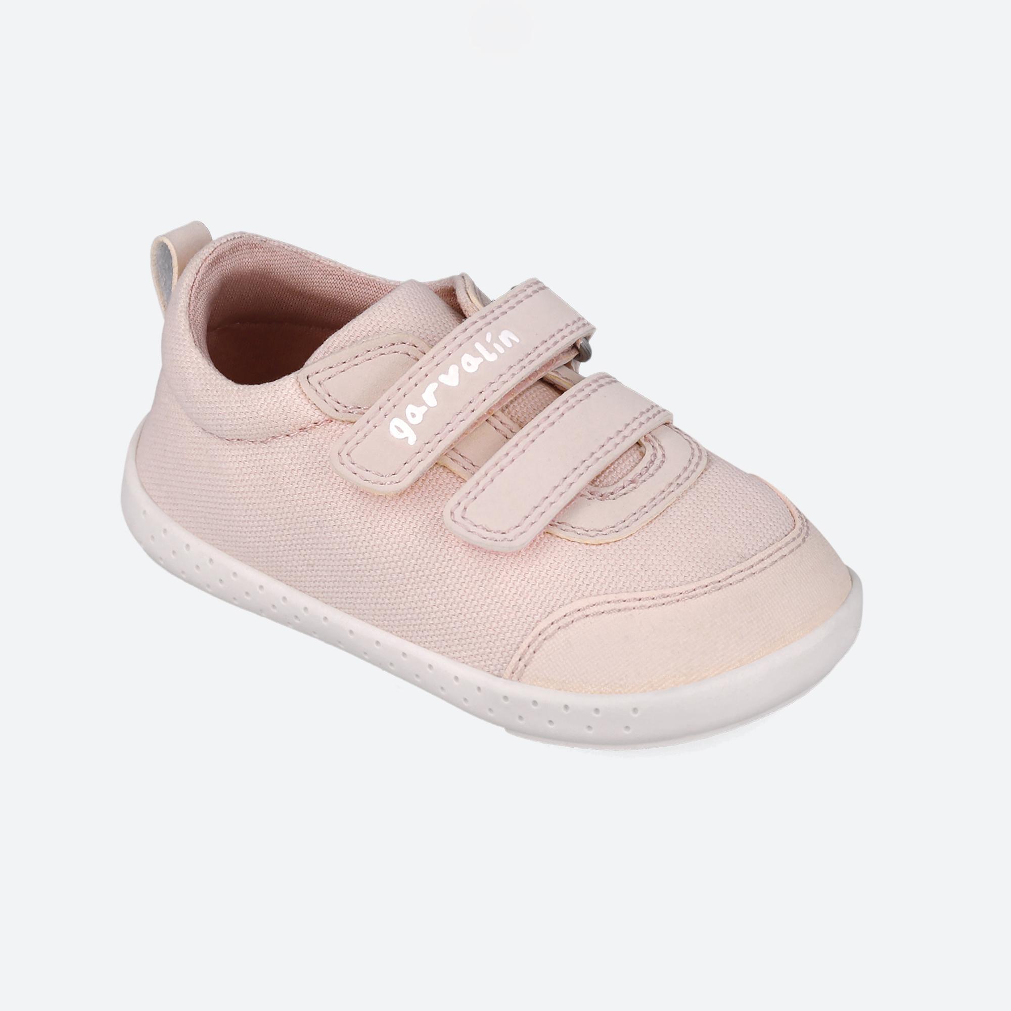 Zapatillas Barefoot Niños Garvalín 252339D Rosas Cierre Adherente 4/7