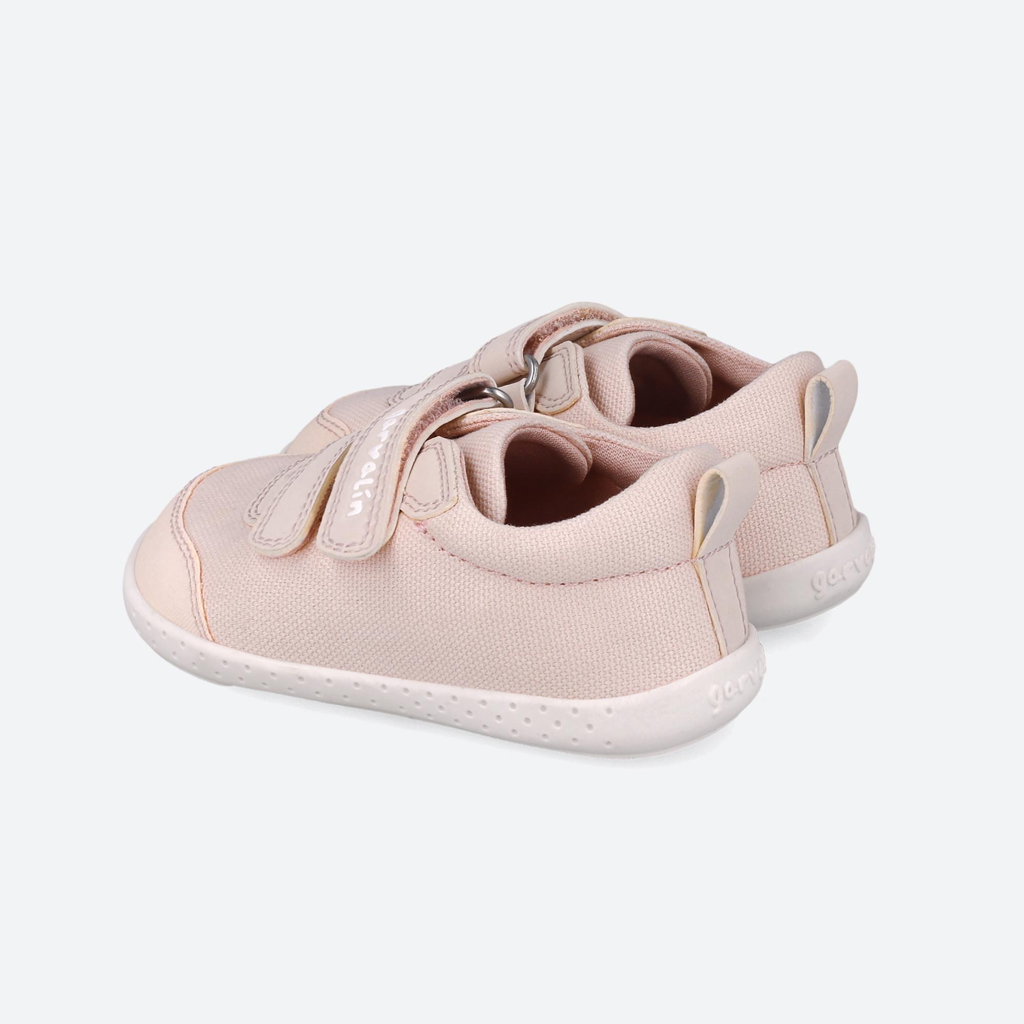 Zapatillas Barefoot Niños Garvalín 252339D Rosas Cierre Adherente 5/7