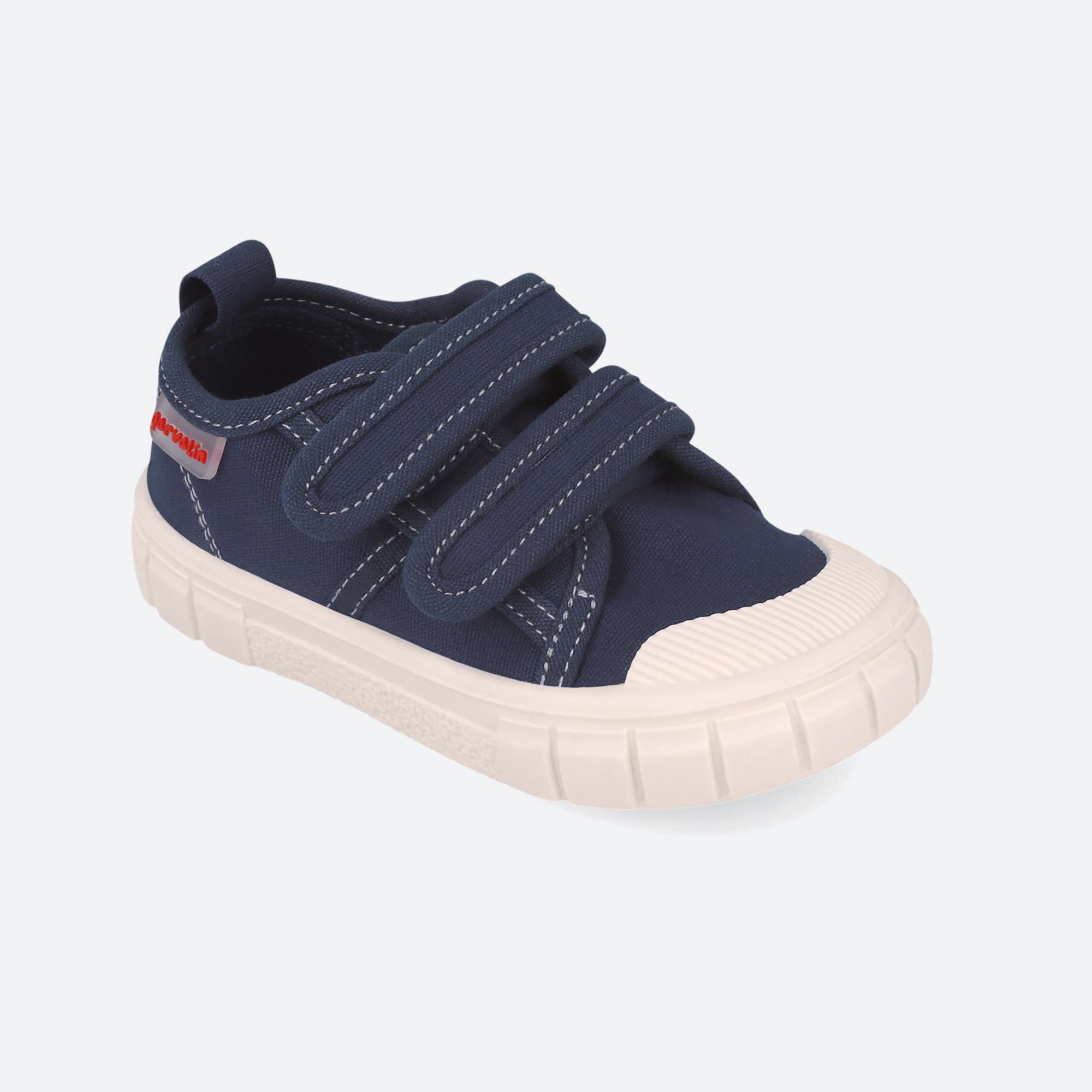 Zapatillas Barefoot Niños Garvalín 252381A Azul marino Cierre Adherente 4/7