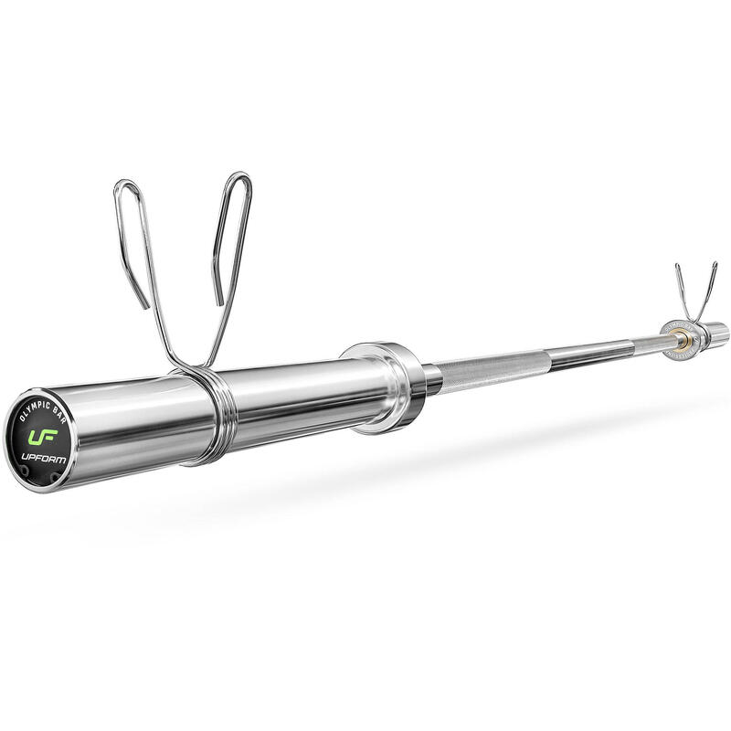 Kit de barres d'haltères olympique et de disques pour la musculation de 45 kg