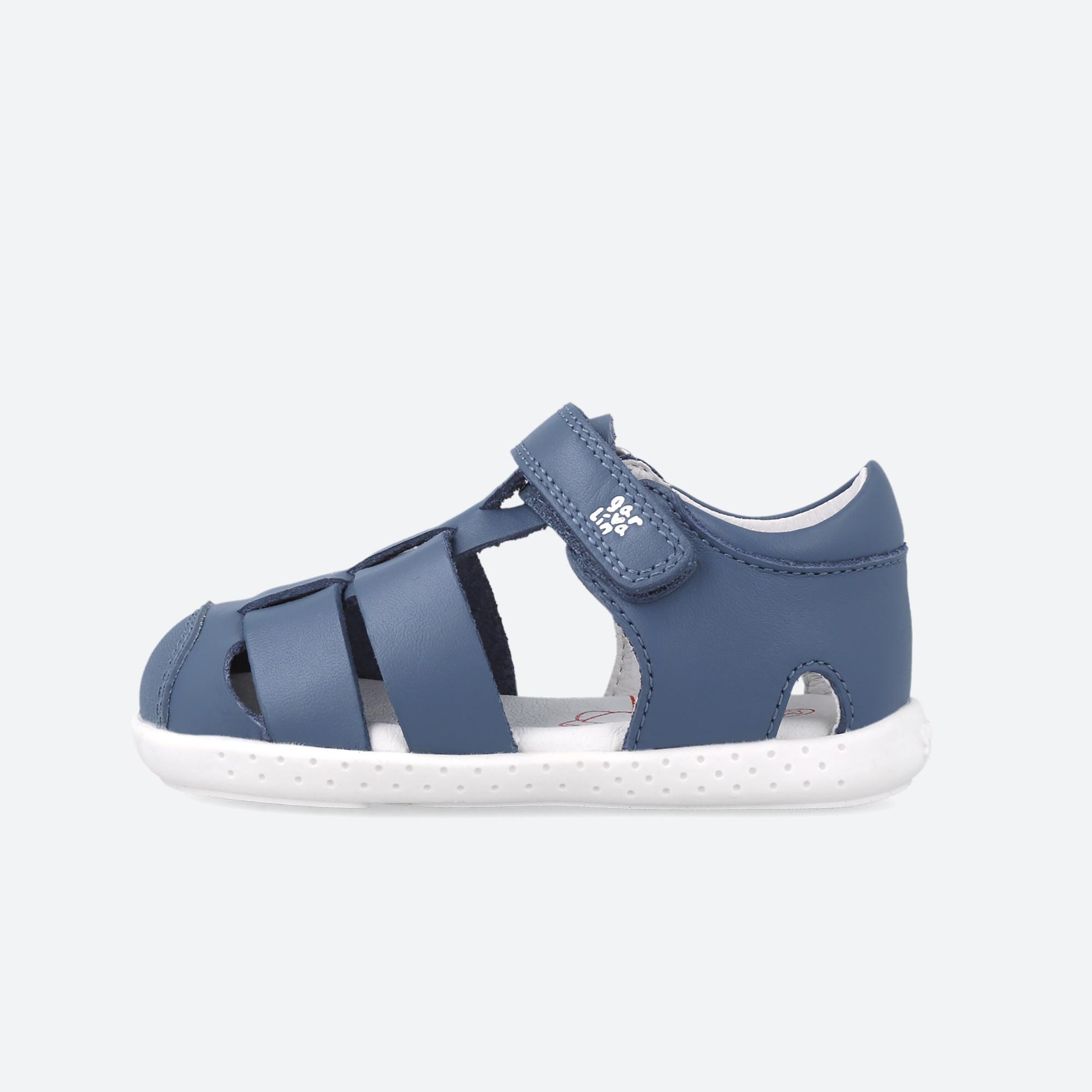 Sandales Garvalin Modèle 252326g Couleur Bleu 6/7
