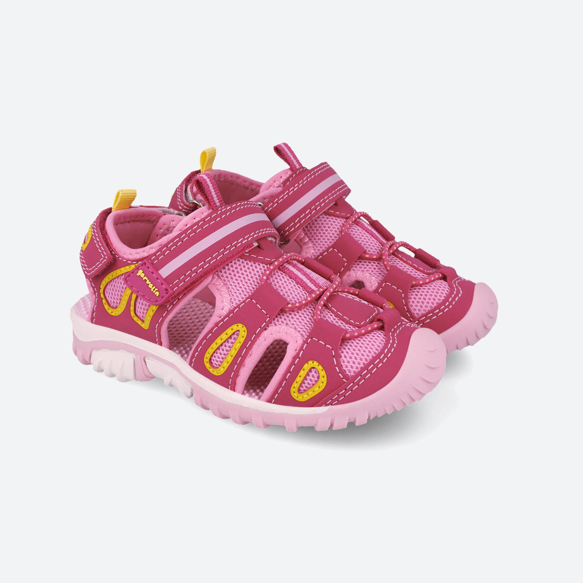 Sandales Garvalin Modèle 252860g Couleur Rose 2/6