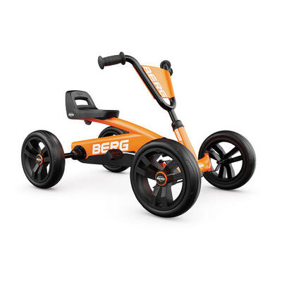 Gokart mit verstellbarem Sitz und Schaumreifen Buzzy Orange BERG