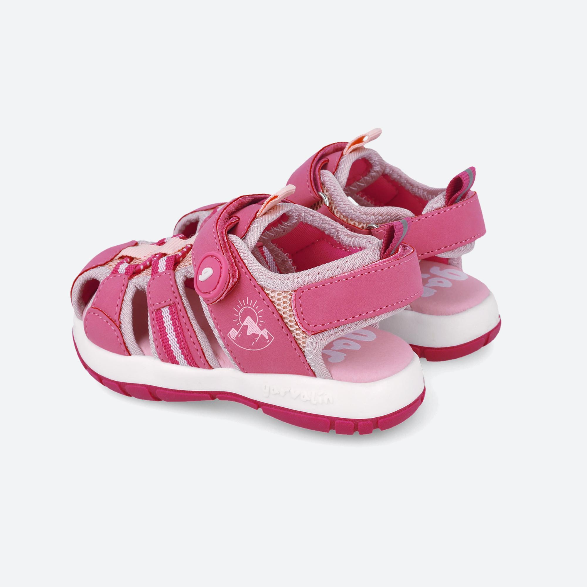 Sandálias Menina Garvalín 252821c Fúcsia com Velcro 3/6