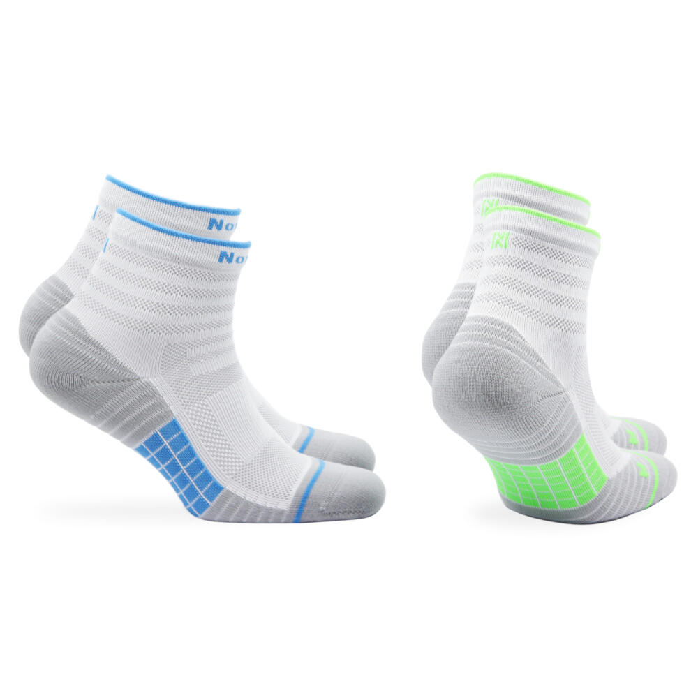 NORFOLK Sem Costuras – Meias Desportivas Antibacterianas – 2 Pares – Cheetah