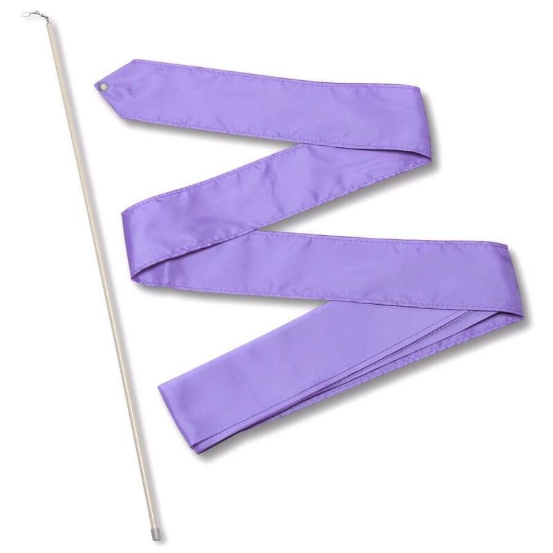 Ruban pour Gymnastique Rythmique avec Baguette 50cm INDIGO 4,0m