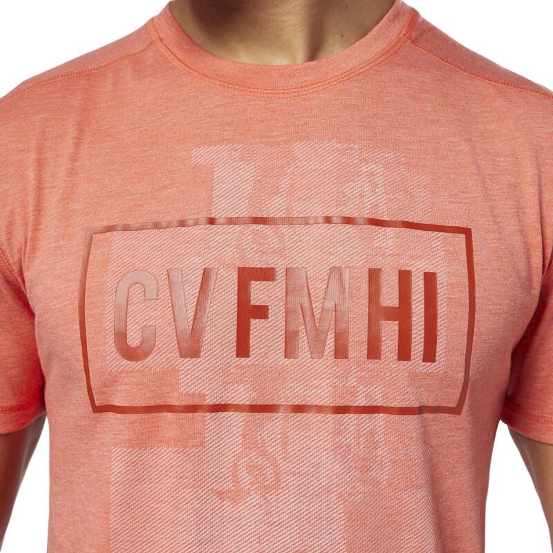 TSHIRT  CROSSFIT D94897 RC BURNOUT  ARANCIONE 2/2