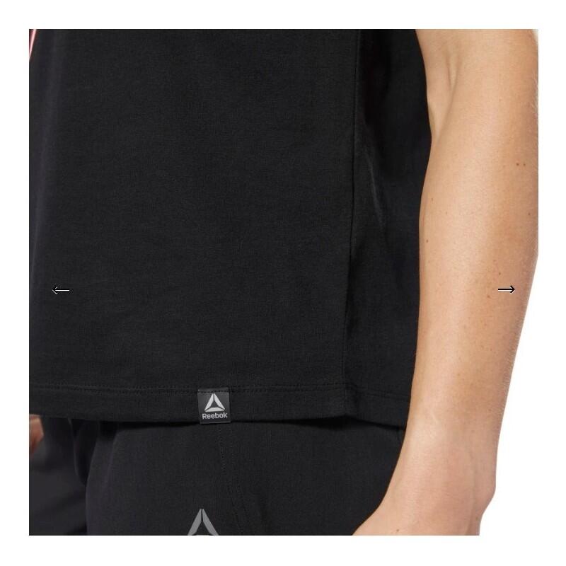 TSHIRT  CROSSFIT DP6219 W NEON RETRO EASY  NERO 2/3