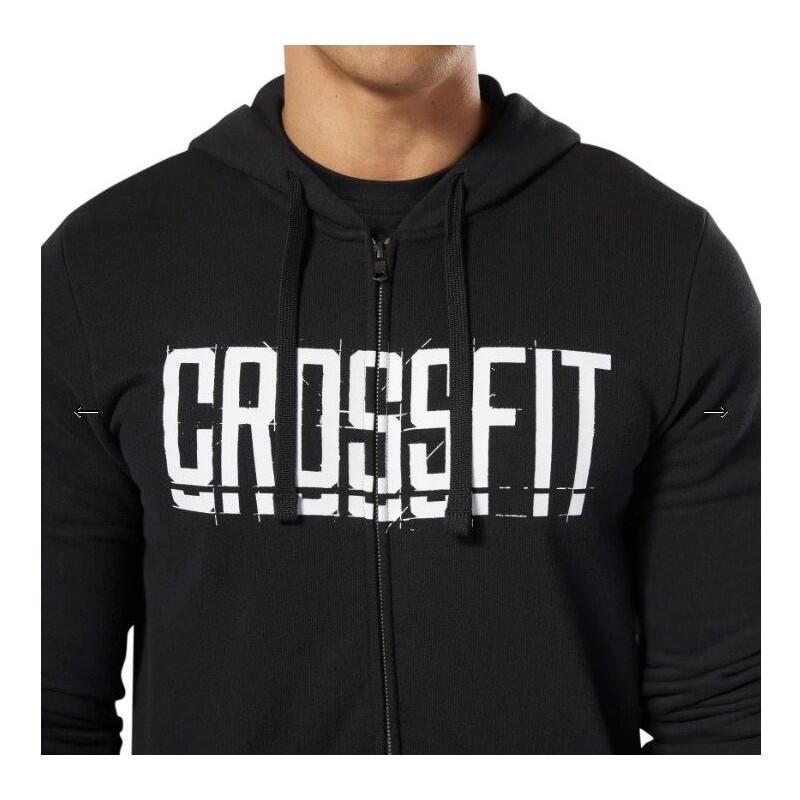 FELPA  CROSSFIT DU4614 CROSSFIT® ZIP  NERO 2/5
