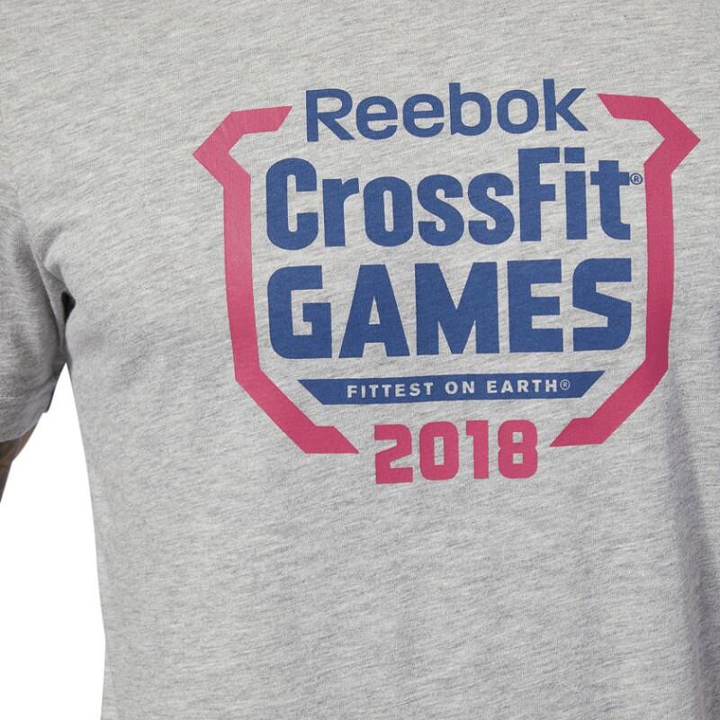 TSHIRT  CROSSFIT DN2393 GAMES CREST  GRIGIO 4/4