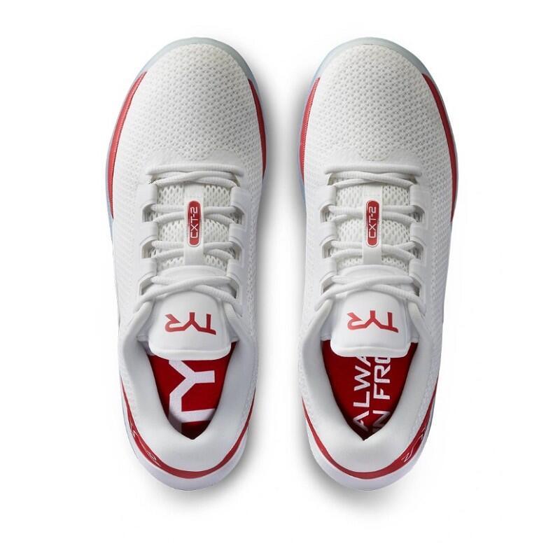 SCARPA  CXT-2 TRAINER 636  BIANCO ROSSO 2/4