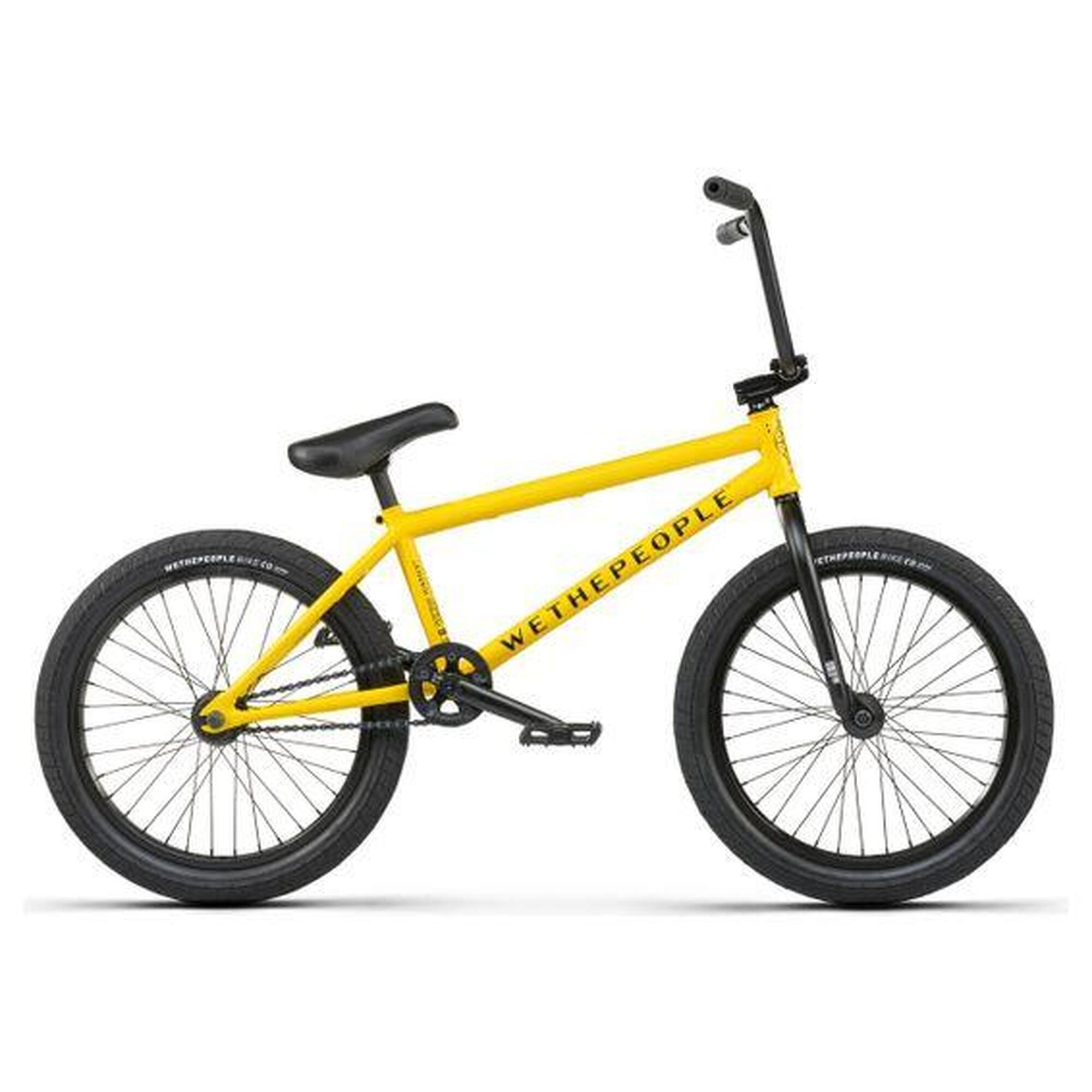 BMX Freestyle WeThePeople Justice 20.75'' Jaune