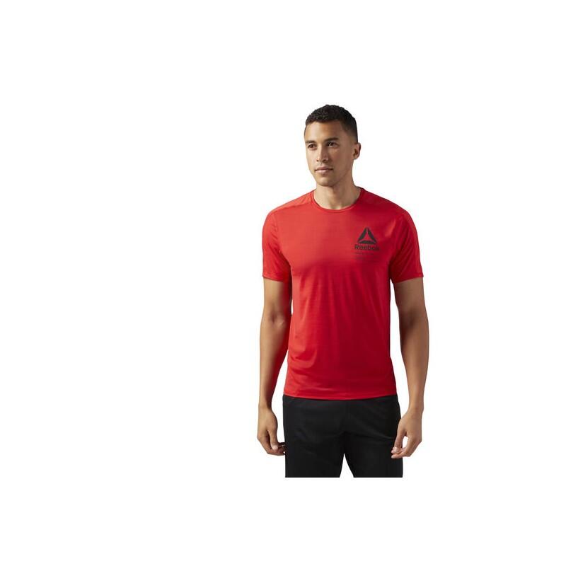 TSHIRT  CROSSFIT CF3749 ACTIVCHILL GRAPHIC  ROSSO 1/5