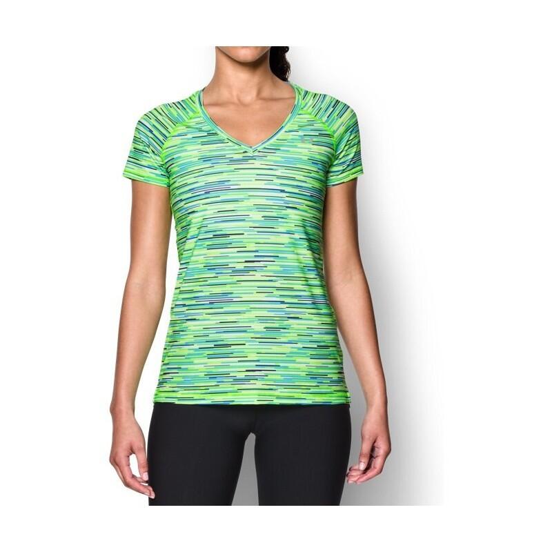 TSHIRT  1264286 W V-NECK SOLID  VERDE 1/1